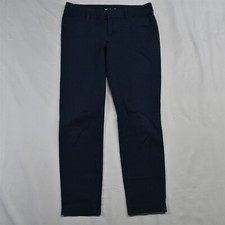 Old Navy 2 Navy Blue Never Fade Pixie Mid Rise Skinny Ankle Stretch Dress Pants