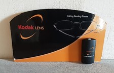 Kodak Lens Folding Reading Glasses Compact W/Case Brown 2.50 NEW Readers