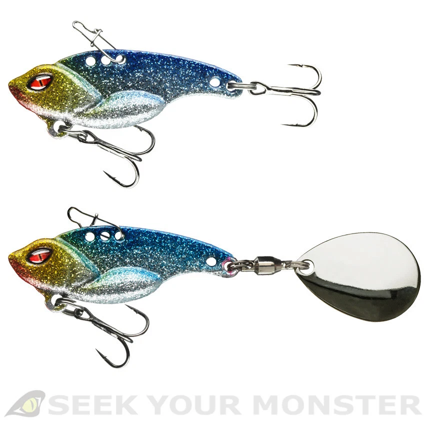 Daiwa Prorex Metal VIB 3,8cm 4,3cm 4,8cm 5,5cm Vibrationsköder verschiedene Farb - Bild 2 von 3