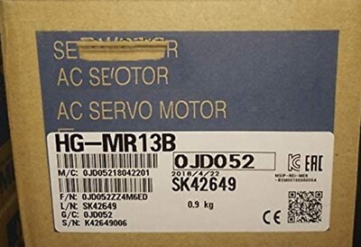 1PC MITSUBISHI HG-MR13B Servo Motor HGMR13B New In Box Expedited