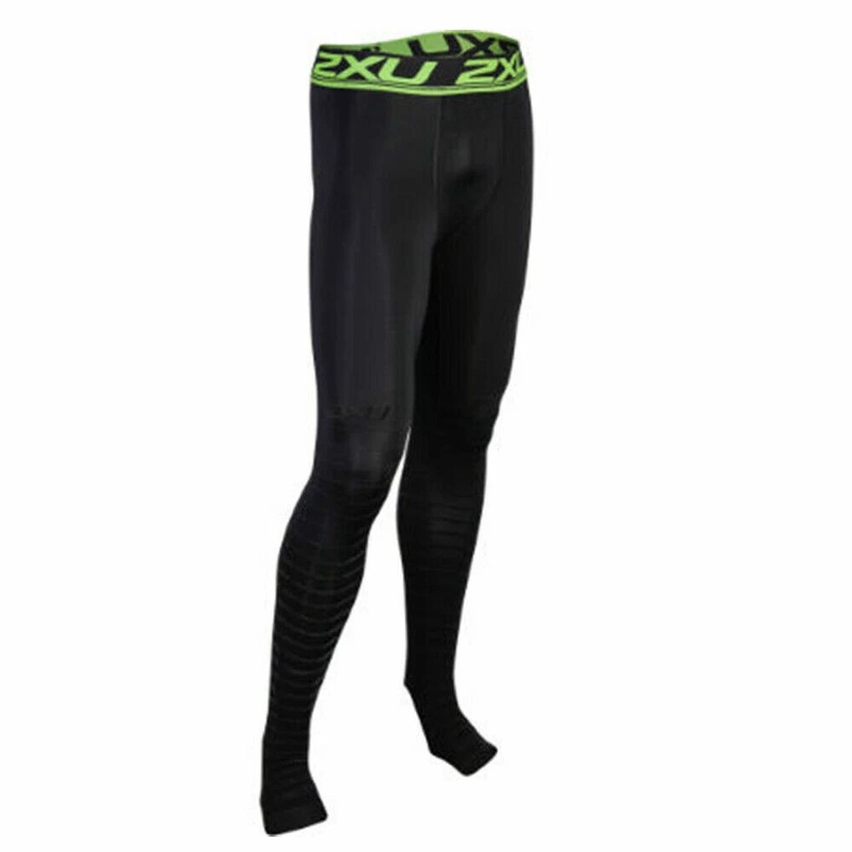 2XU Men's Power Recovery Compression Tights-Black/Nero RRP £110 (L-XL) - Image 4 of 4