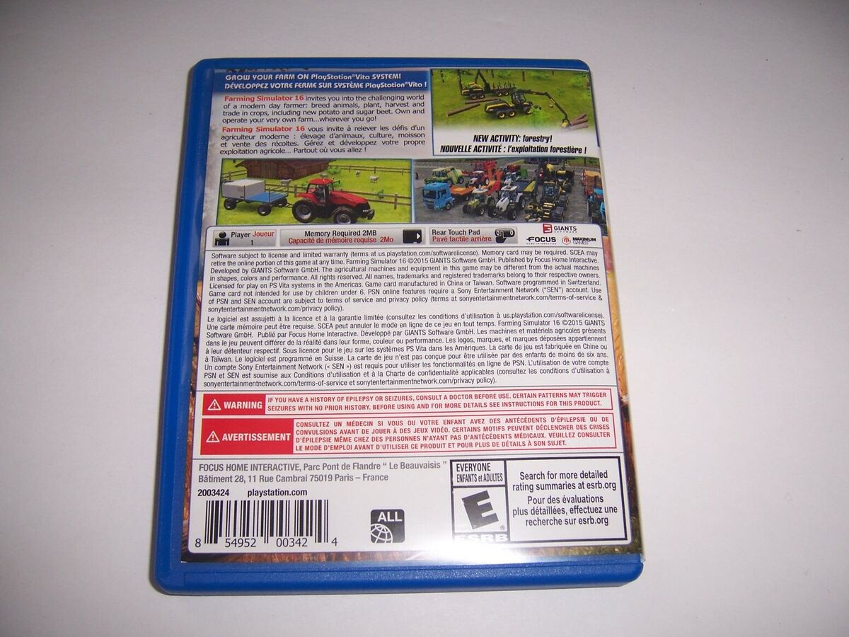 Replacement Box Case Authentic Sony PlayStation Vita - NO Replacement Box Case Authentic Sony PlayStation Vita - NO