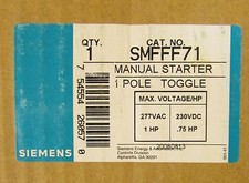 SIEMENS SMFFF71 HAND OFF AUTO Manual Starter Control Unit