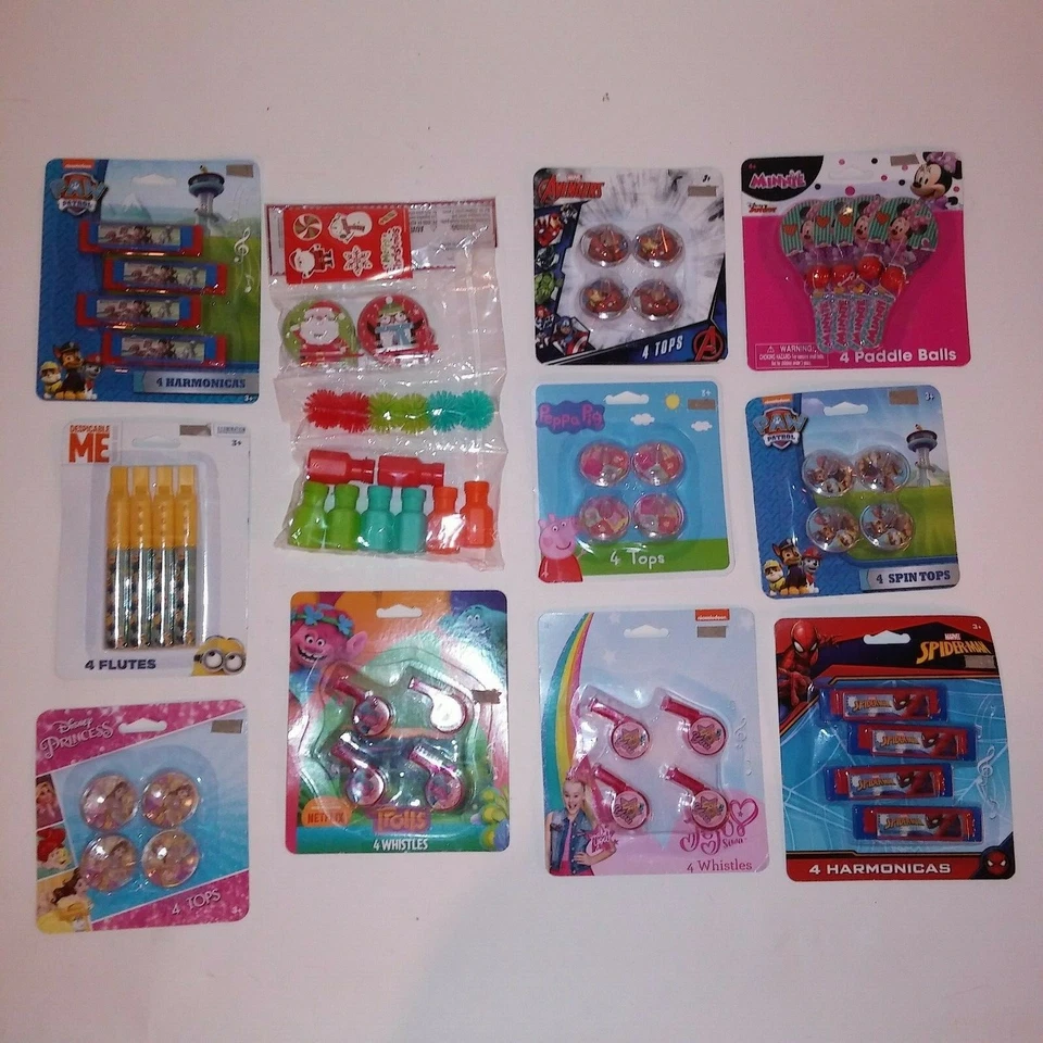 Lote de meias para festas Natal meninas meninos crianças princesa Jojo Siwa - Imagem 2 de 4