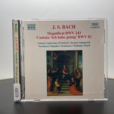 Magnificat / Ich Habe Genug Cantata by Nicholas Ward (CD, 1995)