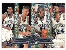 1996 PRESS PASS KENTUCKY SILVER FOIL DRAFT PICKS RC WALKER DELK POPE McCARTY #40