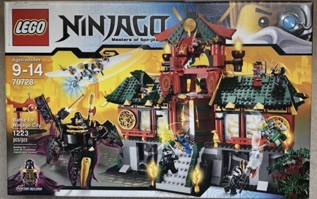 ninjago battle for ninjago city