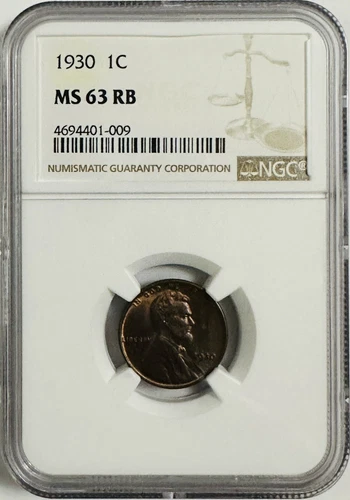 1930 LINCOLN WHEAT CENT PENNY NGC MS63 RB # LP 1930 MS63 (lowest Price On eBay)