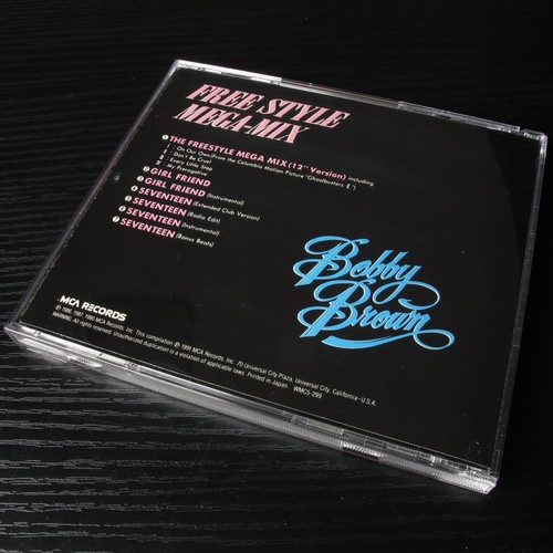 Bobby Brown - The Free Style Mega-Mix JAPAN CD Mint WMC5-299 #103-1 - Picture 2 of 4
