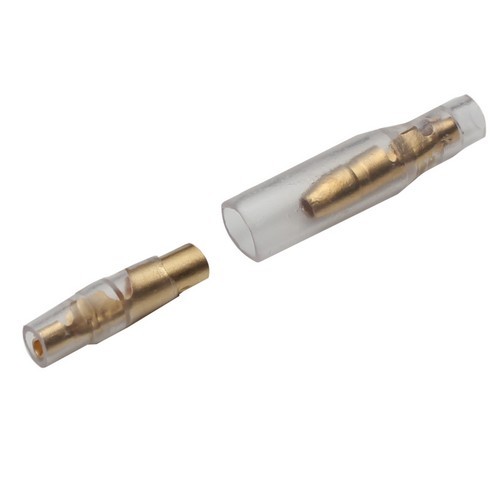 50 Rundstecker + 50 Rundsteckhülsen SET 3,5mm 1,5-2,5mm² Isoliert Kabelschuh