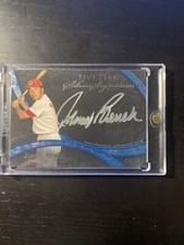 2014 TOPPS FIVE STAR JOHNNY BENCH GOLDEN GRAPHS SILVER AUTO /20 CINCINNATI REDS