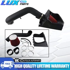 Black Cold Air Intake System Filter Heat Shield for 2011-2014 Ford F150 5.0L V8