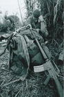 Vietnam  War  Photos --      Soldier - With Rifle