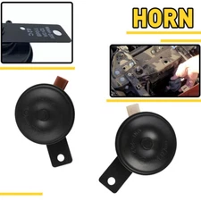 US Black Loud Dual-tone Snail Universal Electric Horn 12V 110 dB Car Truck Auto