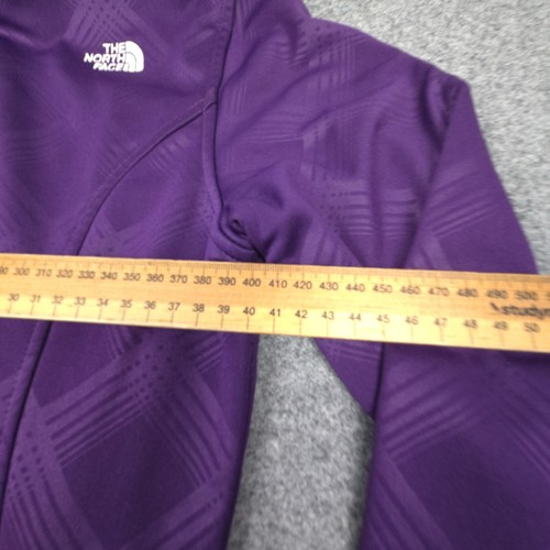 North Face Jacket womens SMALL purple Activewear Lightweight Full Zip Size S - Picture 9 of 11