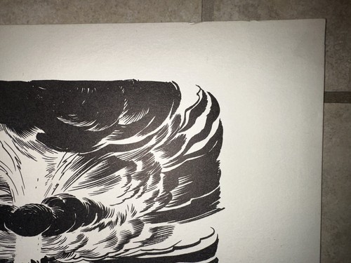1975 Vtg San Diego Comic Con Rice Burroughs Coloring Contest. Card-stock. Unused - Picture 4 of 11