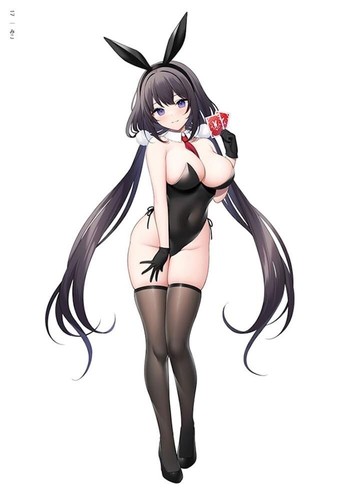 Standing Bunny girl GAKAKU dojin art book 16 artists illustrations yom tachi New - Picture 4 of 7