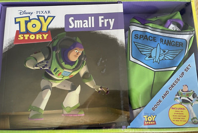 Buzz Lightyear: Book and Dress-Up Costume Vest Set (Disney Pixar: Toy Story)