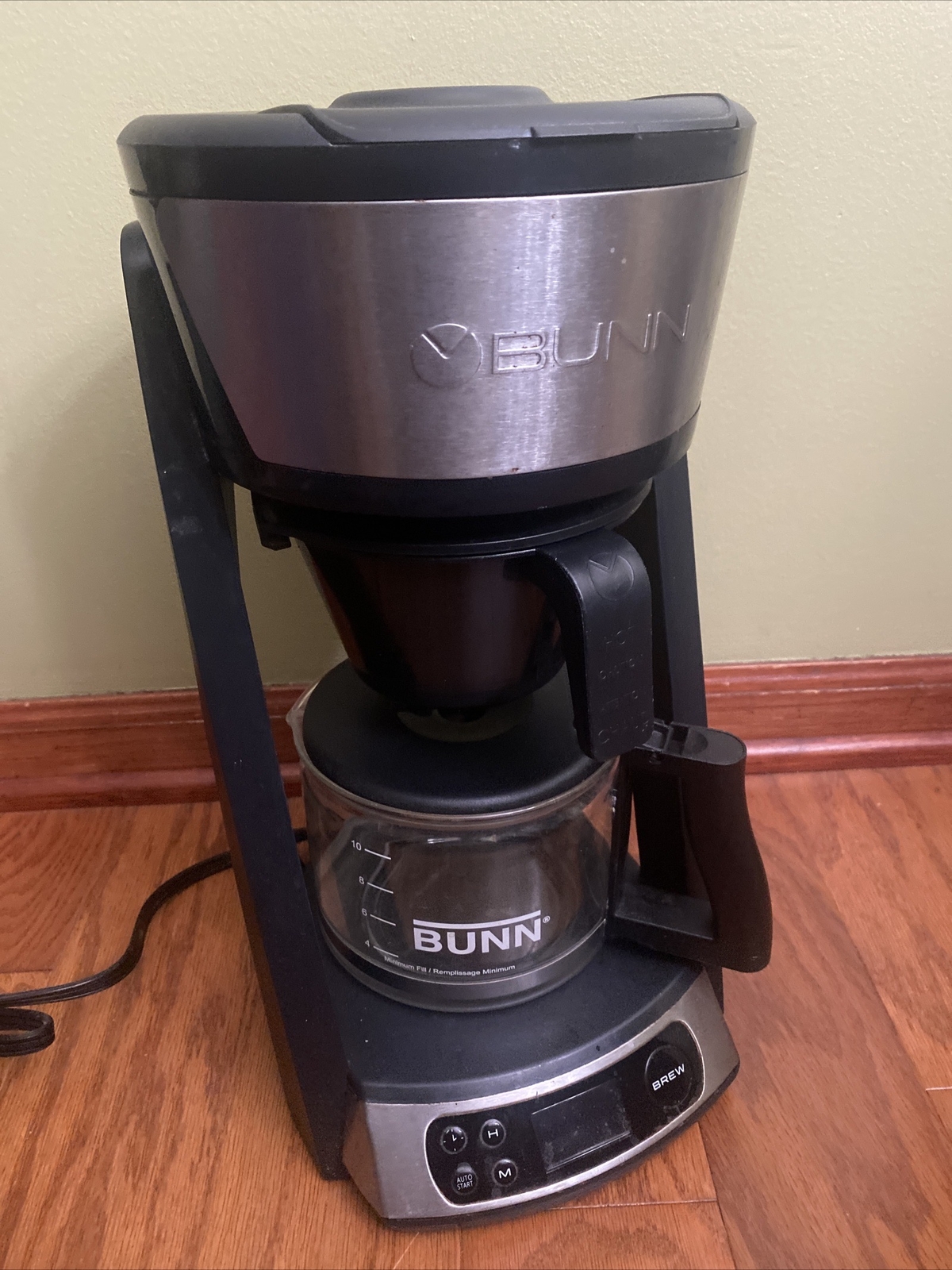 BUNN Heat N Brew Programmable Coffee Maker, 10 cup, Stainless Steel eBay