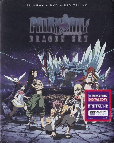 Fairy Tail: Dragon Cry (Blu-ray Disc/DVD, 2018, 2-Disc Set)