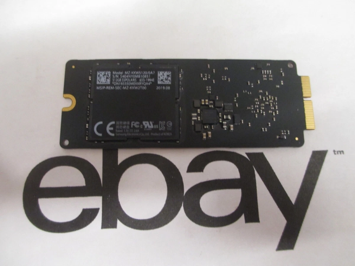 Apple 512GB Storage Capacity Solid State Drives for sale | eBay UK