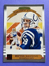 2019 Panini Donruss All-Time Gridiron Kings Peyton Manning #AGK-1 HOF