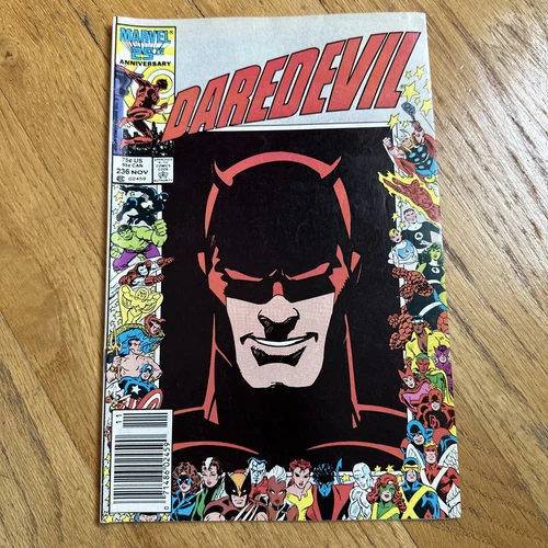 Daredevil #236 - Marvel 25th Anniversary Cover Nov. 1986 Barry Windsor-Smith