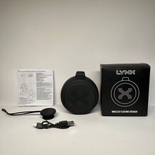 LYNX Wireless Floating Speaker - Waterproof - Black - Tested and all Works