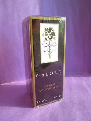 Galore Natural Cologne Spray 120 ml 4 oz Five Star Fragrances Vintage Sealed Box