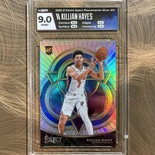 Killian Hayes RC Rookie 2020-21 Panini Select Silver Phenomenon SSP HGA 9.0