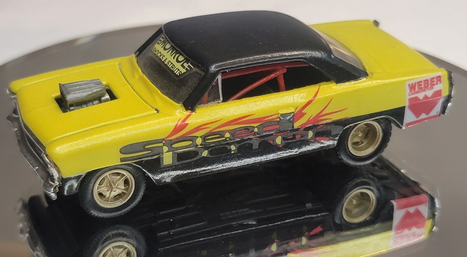 Castline M2 1967 Nova, 1/64 Custom Diecast Drag Car, Real Riders