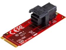 StarTech M2E4SFF8643 U.2 to M.2 Adapter - for 1 x U.2 PCIe NVMe SSD - M.2 PCIe x