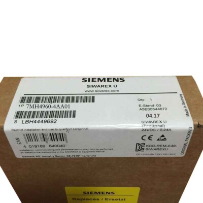 7MH4960-4AA01 New Sealed Siemens Weighing Sensor 7MH4960-4AA01 IPCS