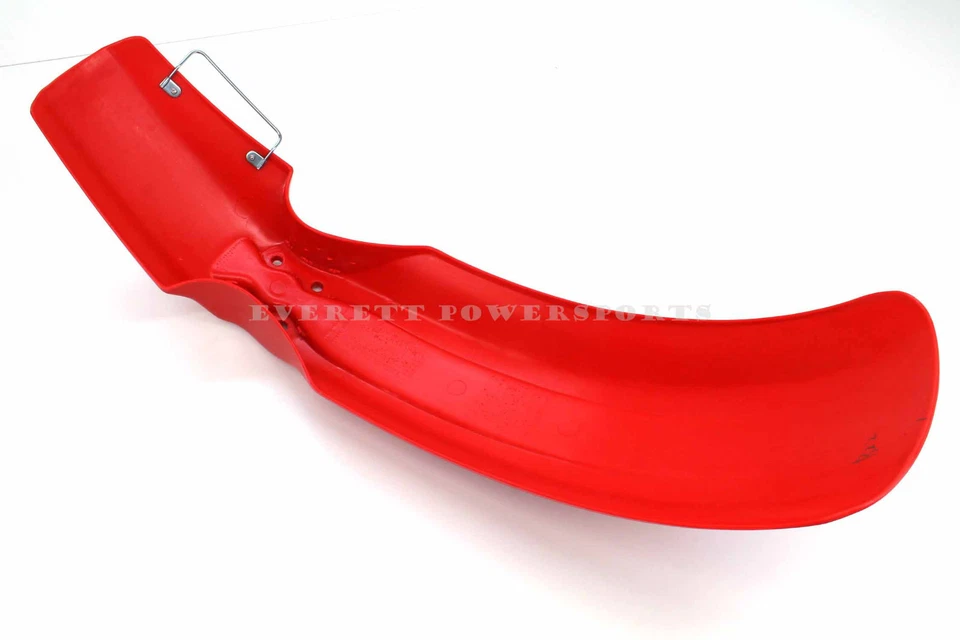 New Genuine Honda Front Fender 2000-2021 XR650 L OEM Red Mud Guard #E09 - Image 3 of 4