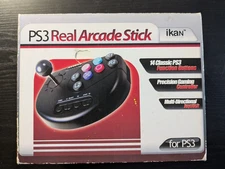 New Ikan Real Arcade Stick Sony PlayStation 3 PS3 Joystick rare