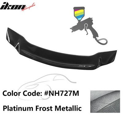 Fits 13-15 Honda Civic 9th Gen R Style Trunk Spoiler ABS Painted #NH727M Gray