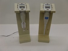 Rainin EDP Electronic Digital Pipettes 10ml 1000 w/ EDP+ Rapid Charge Stands