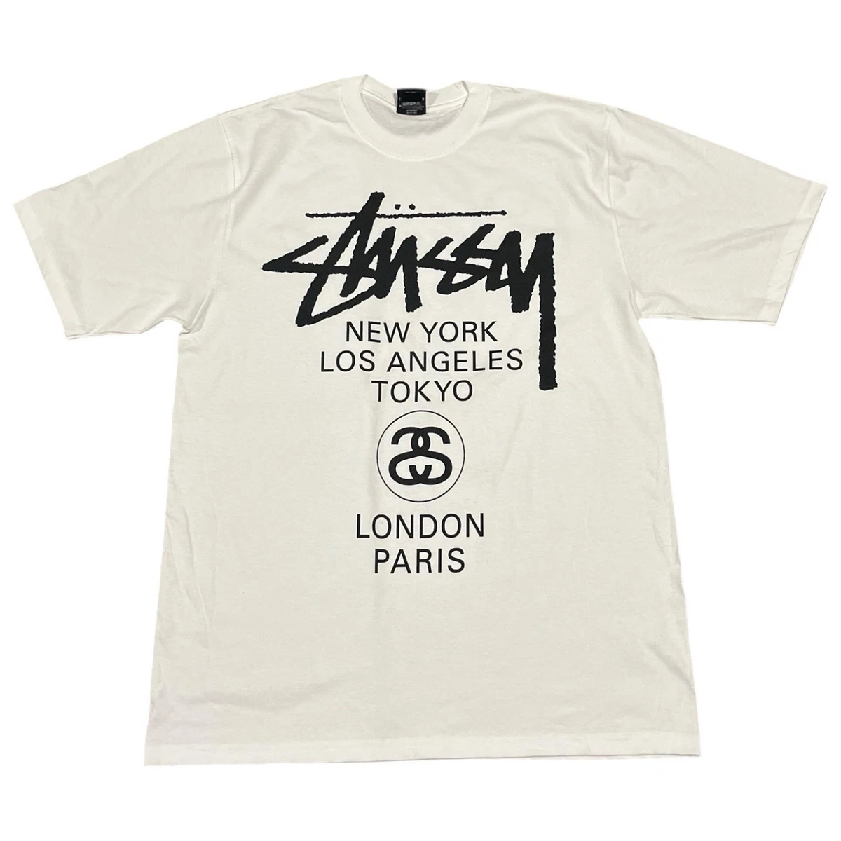 激レア OLD STUSSY『WORLD TOUR』ポロシャツ ワールドツア90 Stussy World Tour Tee for sale - eBay