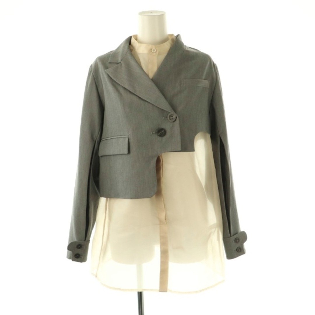 Ameri Vintage SHIRT SET STAIRS JACKET Sleeveless … - image 1