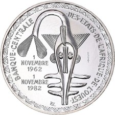[#1069551] Coin, West African States, 5000 Francs, 1982, Monnaie de Paris, ESSAI