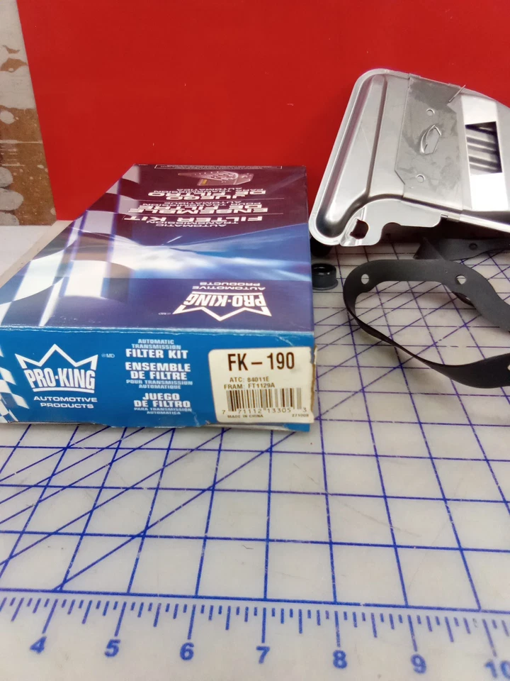 Kit Filtro Transmisión Automática Pro-King FK-190, Nuevo Stock Antiguo, Envío Gratis Foto 3 de 4