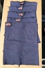 Lot Of 5 Saf-tech Gaiters Navy Blue FR- 6 oz.- RN 98149- Brand New