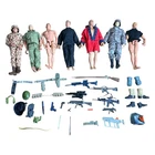 GI Joe 11" Figure Lot 7pc Hasbro 1992-2001 Classic Collection + Gear