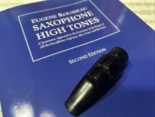 Eugene Rousseau 3R Alto Saxophone Mouthpiece  Saxophone High Tones 2nd Edition