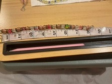 8inch  Lava Stone Beads & Pink  Glass Beads & Square Reflection Beads & Spacers