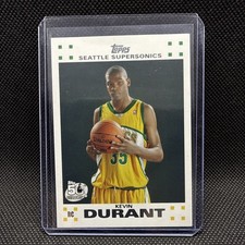 2007-08 Topps Kevin Durant RC #2 - Legend Rookie Card Great Condition. rookie card picture