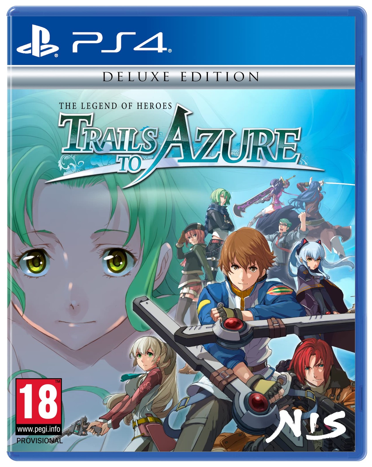 The Legend of Heroes: Trails to Azure Deluxe Edition (PS4)  (Sony Playstation 4)