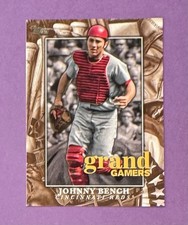 Topps 2024 Series 1 Grand Gamers Johnny Bench Cincinnati Reds Card #GOG-18