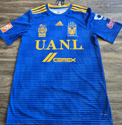 Adidas Tigres UANL 18/19 Away Gignac Futbol Soccer Jersey Youth Size XL  (Fits S)