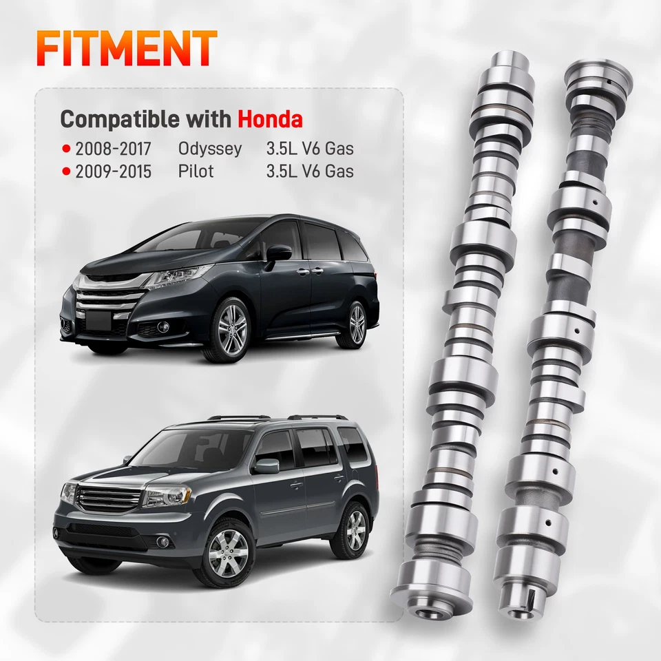 New Front and Rear Camshaft Kit For 2008-17 Honda Odyssey 2009-15 Honda Pilot - Image 4 of 4